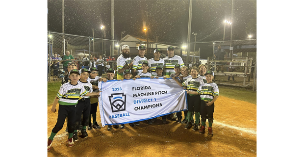 2023 Florida Machine Pitch District 1 Champions