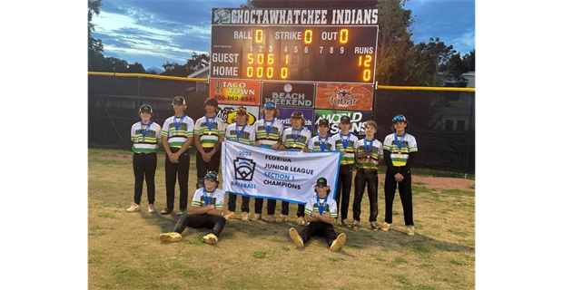 2023 Florida Junior League Section 1 Champions