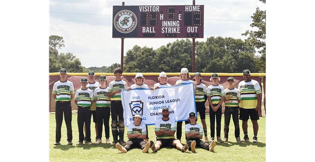 2023 Florida Junior League District 1 Champions