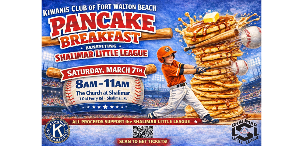 Kiwanis Pancake Breakfast Benefitting Shalimar Little League