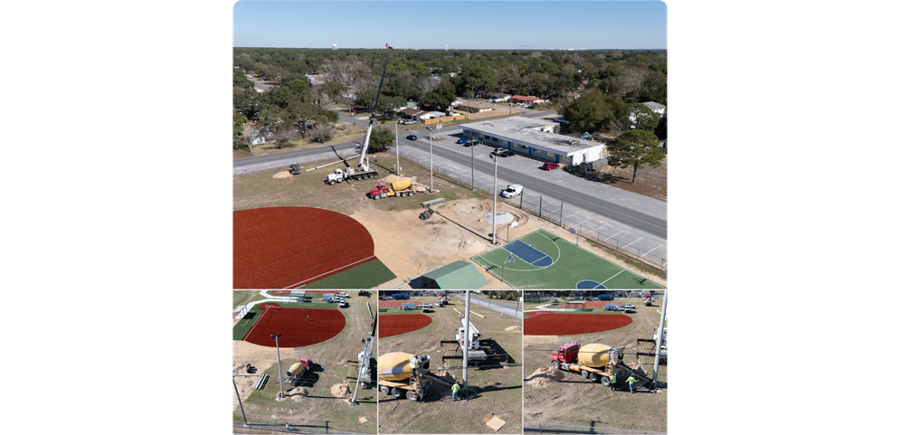 New Upgrades To The Shalimar Port Dixie Little League Park